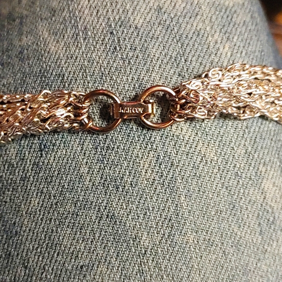 Sarah Coventry Vintage 8 chain necklace - Picture 2 of 3